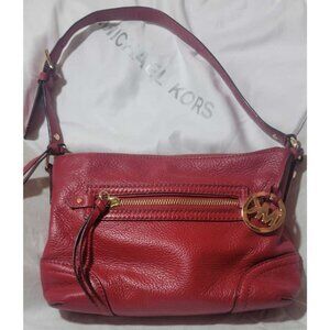 Michael Kors Soft Red Leather Purse